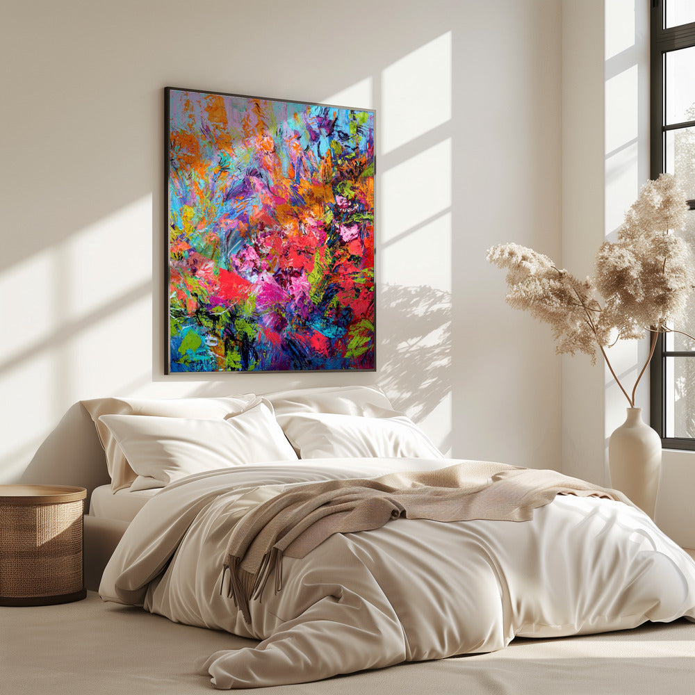 Ethereal Blossom Glow | Poster