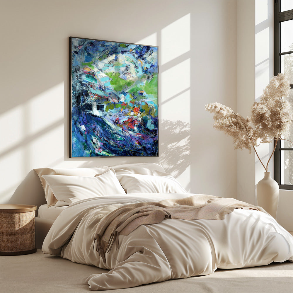 Ethereal Blossom Glow | Poster