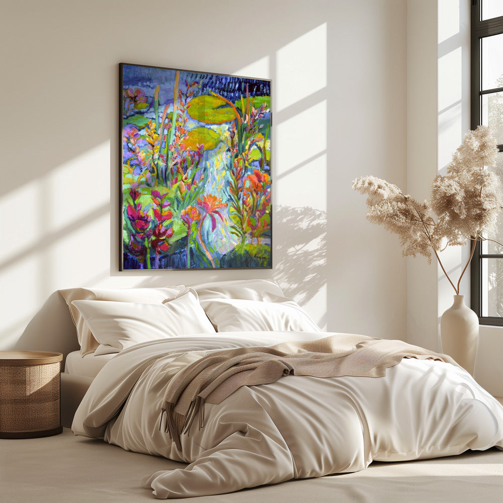 Vibrant Garden Path | Poster