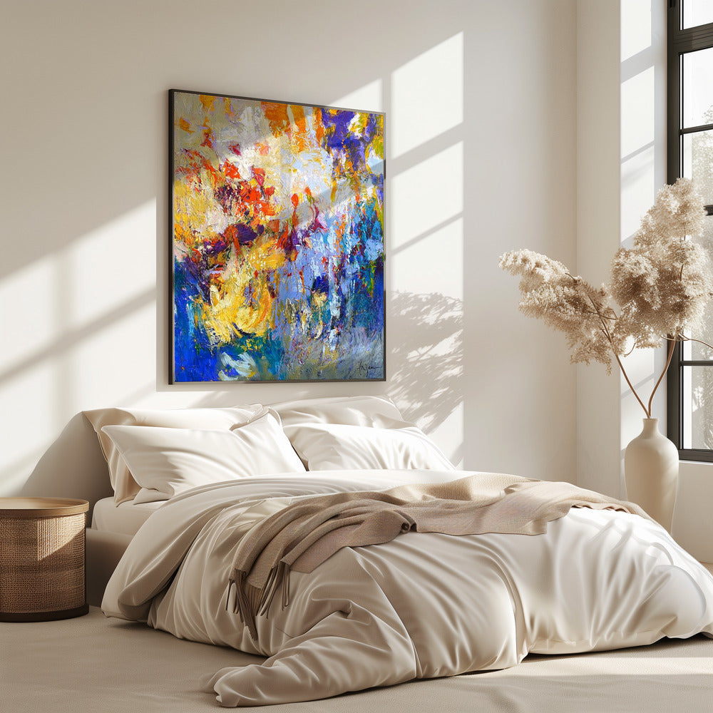 Ethereal Blossom Glow | Poster