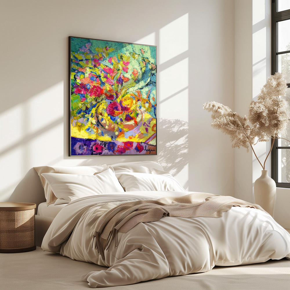 Radiant Floral Harmony | Poster