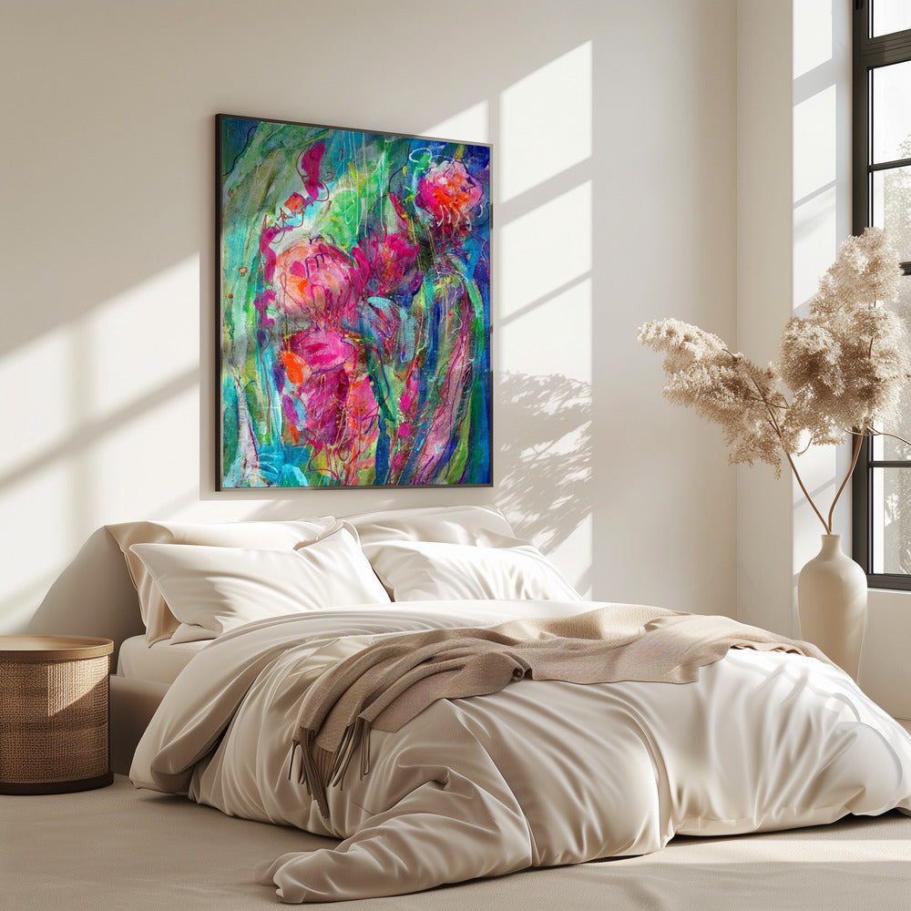 Impressionist Floral Abstract | Poster