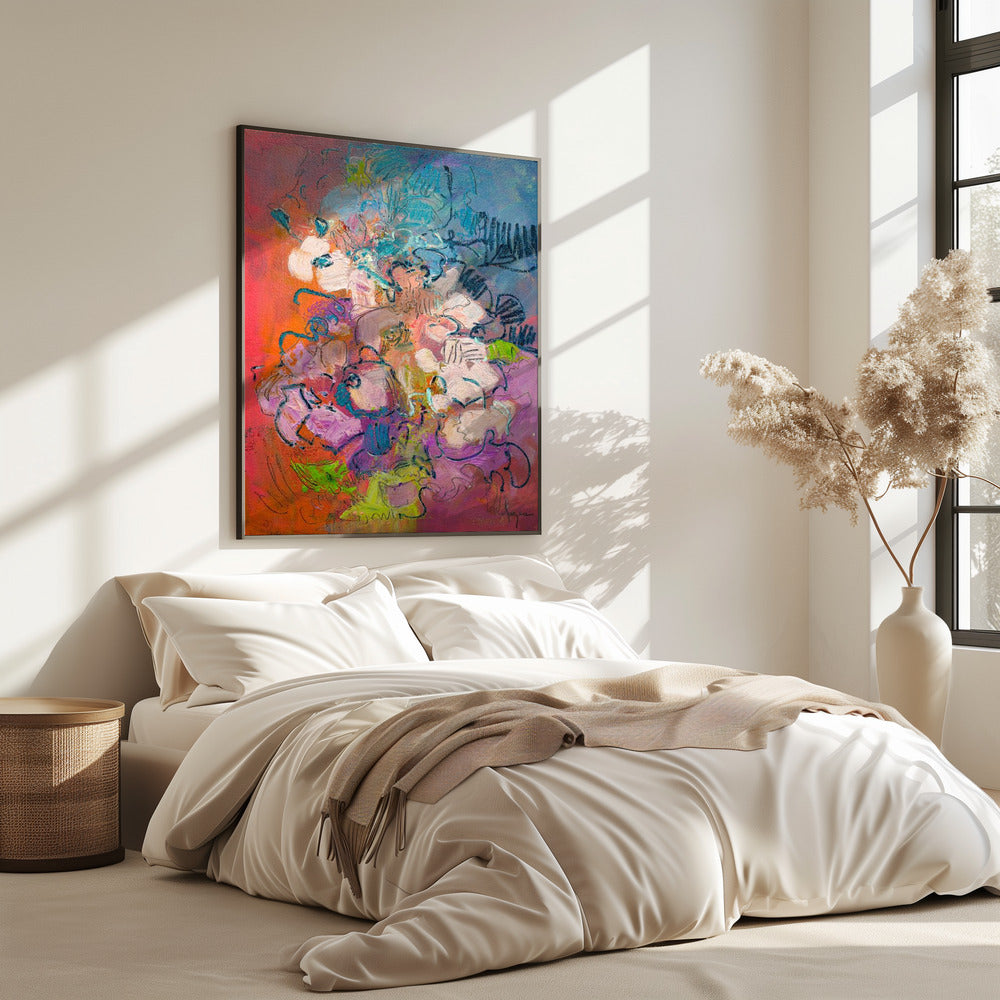 Floral Dreamscape | Poster