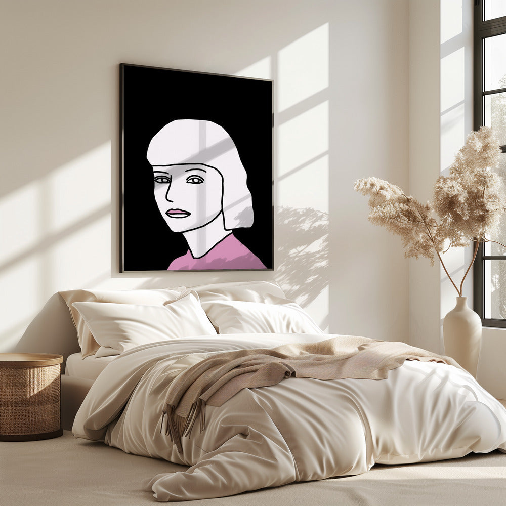 The Look in Pink and Black | Poster