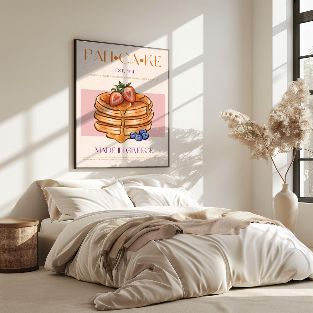 Fluffy Greek Pancakes | Poster