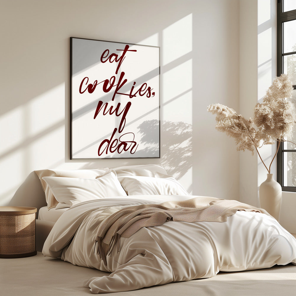 Eat Cookies, My Dear | Poster