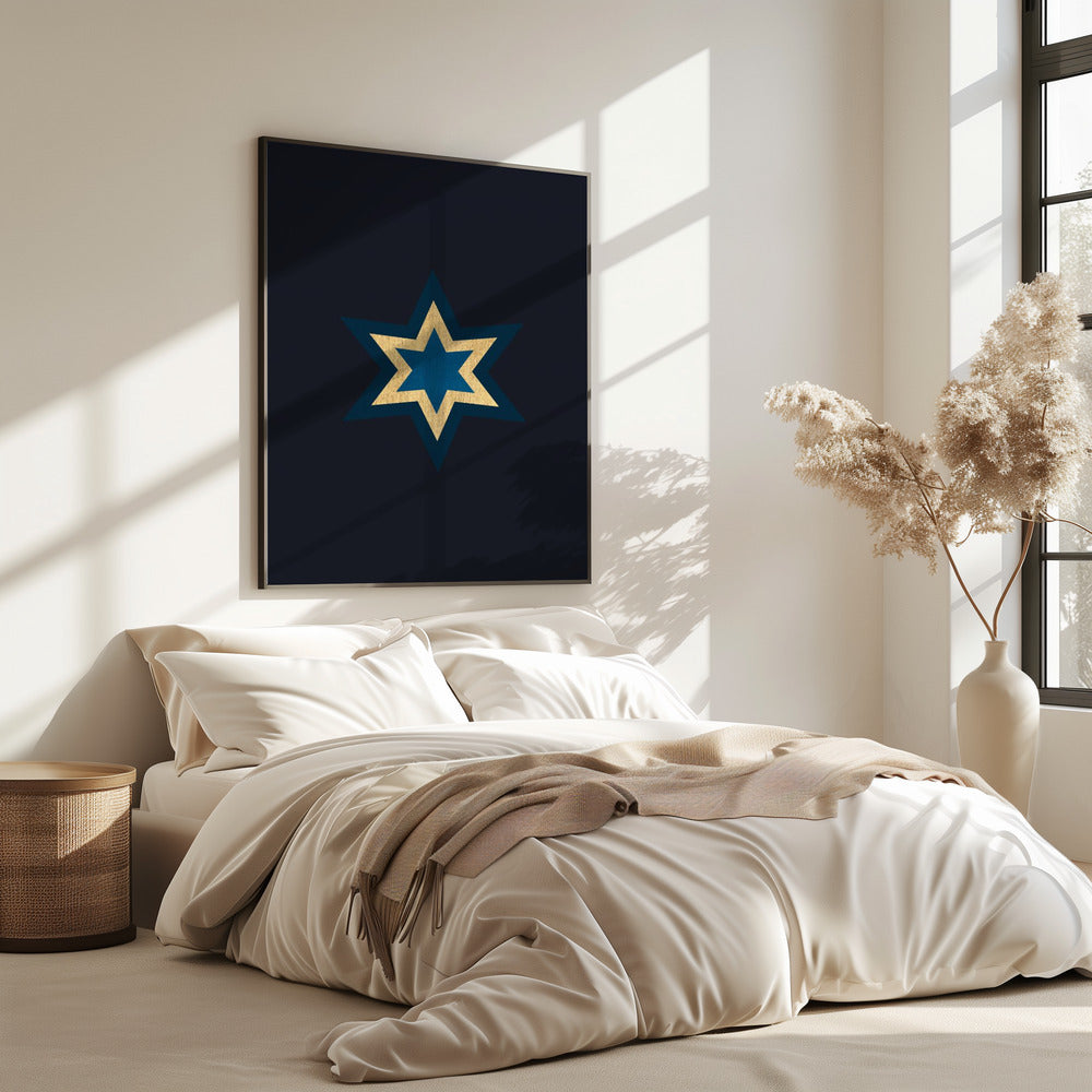 A Shooting Star At Night | Poster