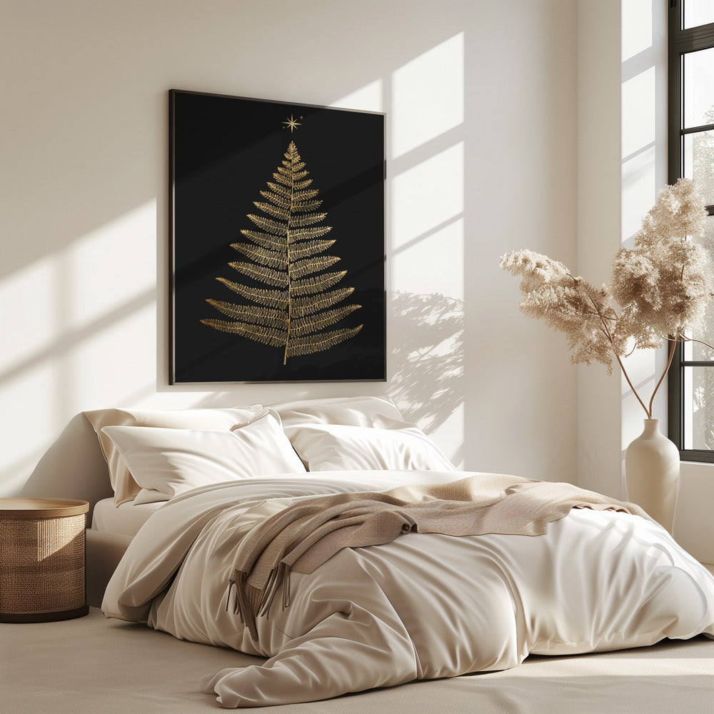 Shining Bright At Christmas Night | Poster