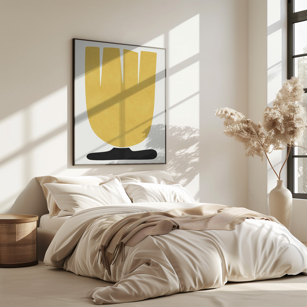 Yellow Tulip Flower | Poster