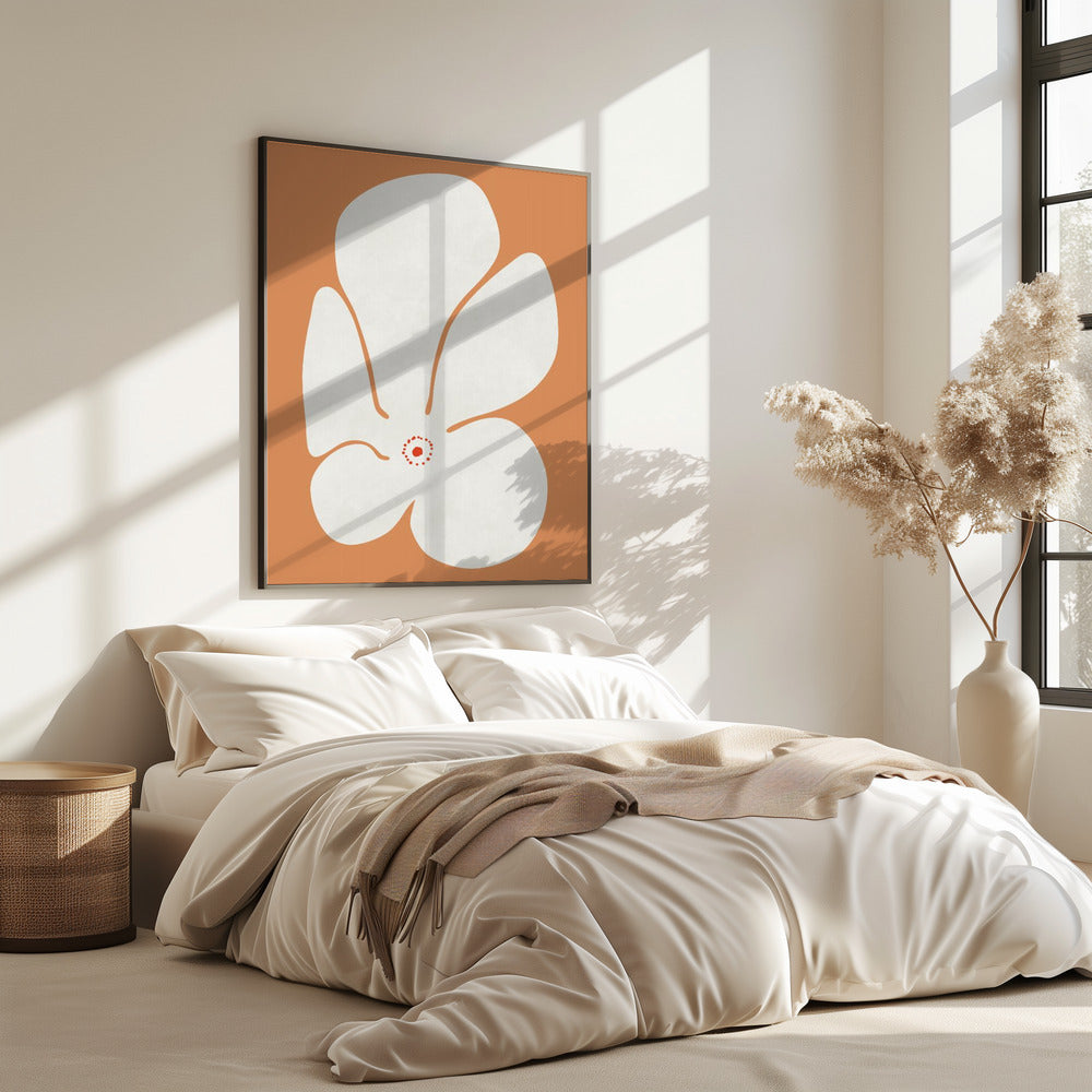 White Poppies Flower | Poster