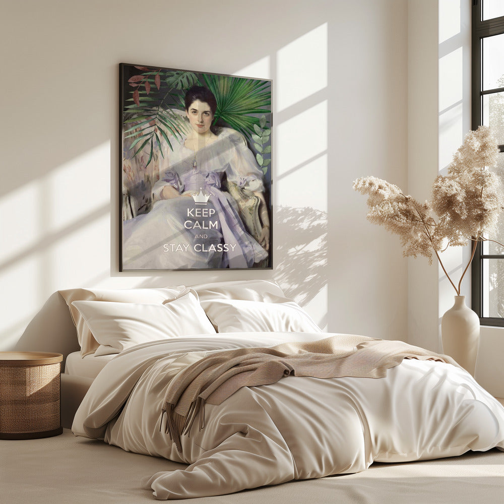 Keep Calm and Stay Classy, Lady Agnew | Poster