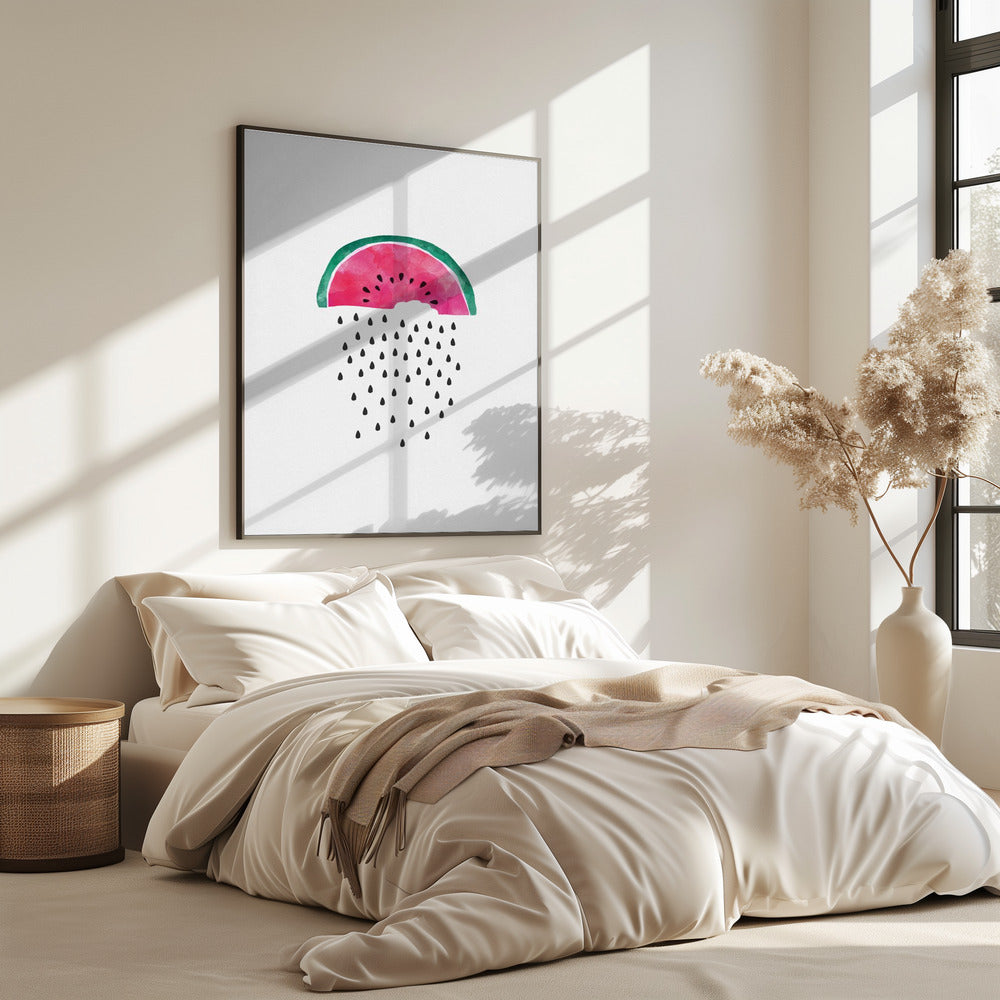 Watermelon Rain | Poster
