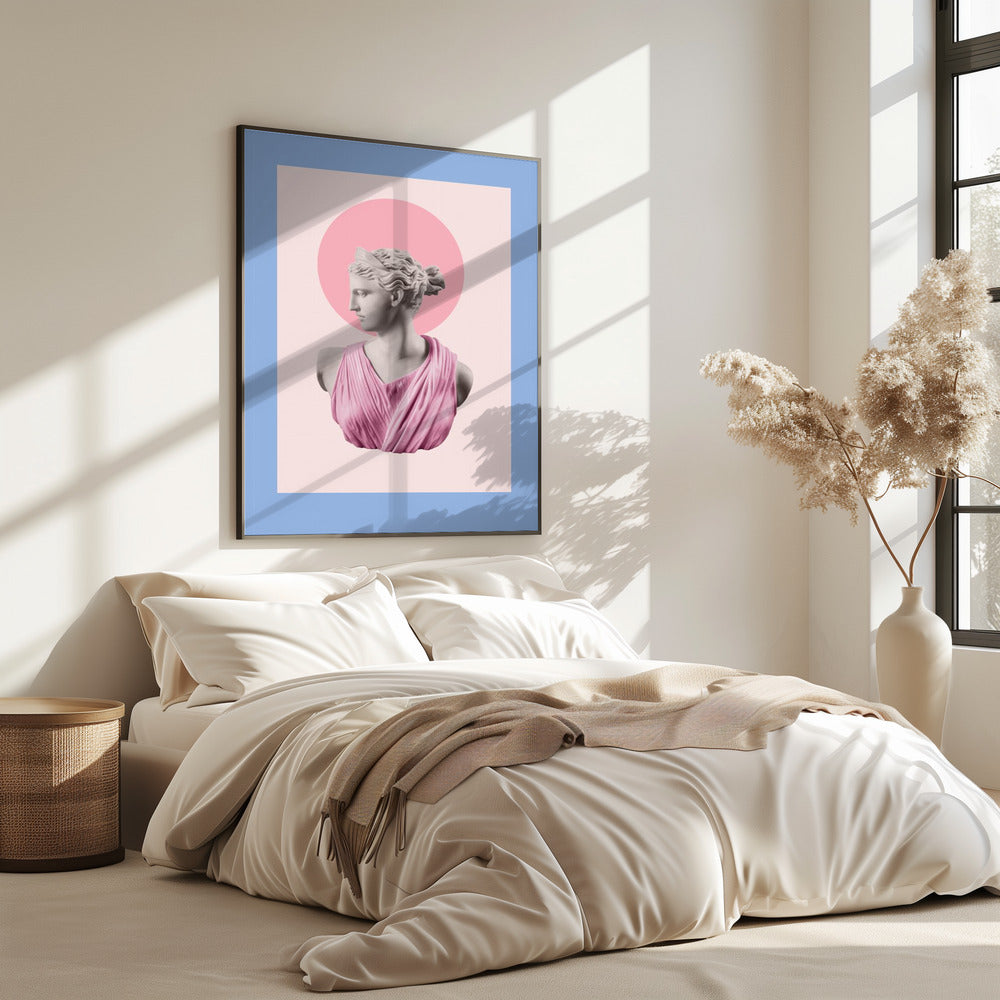 Artemispowderbluepink Ratioiso | Poster