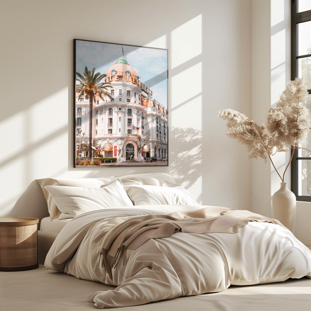 French Riviera Building | Poster