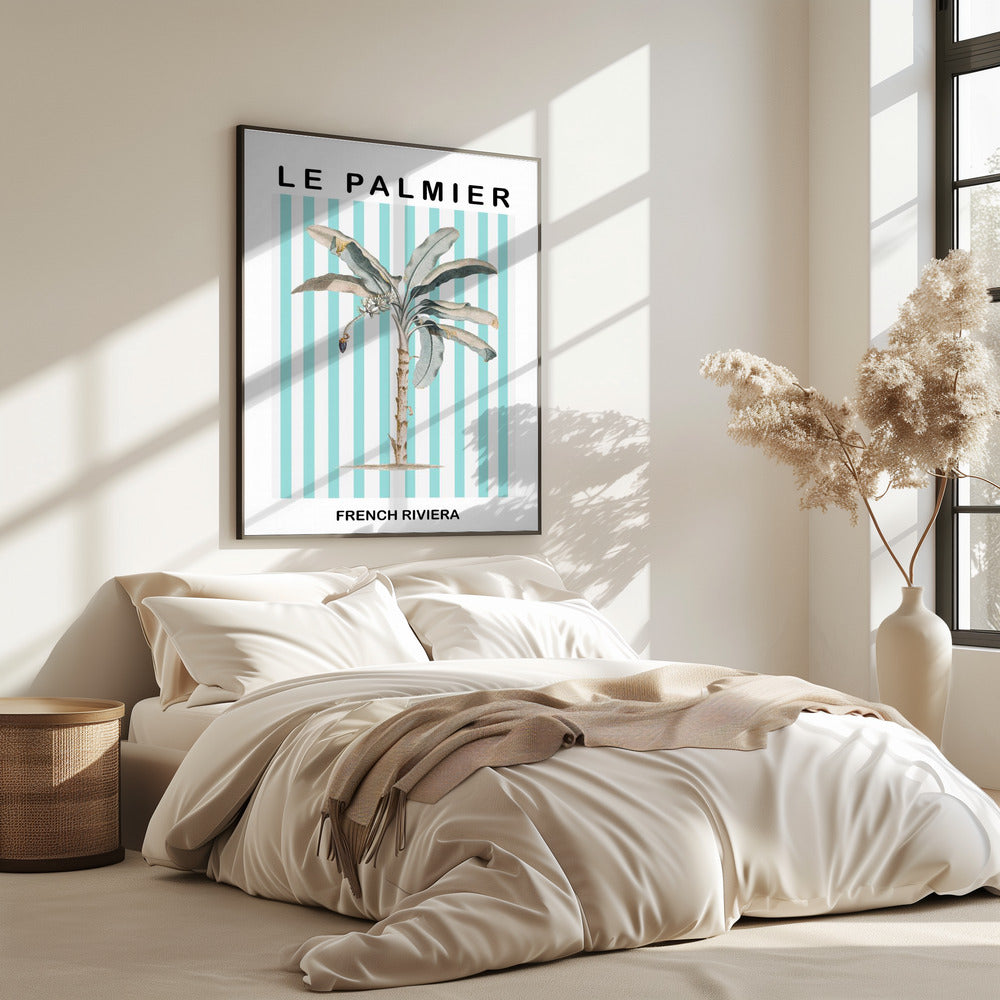 Striped Palm Tree | Poster