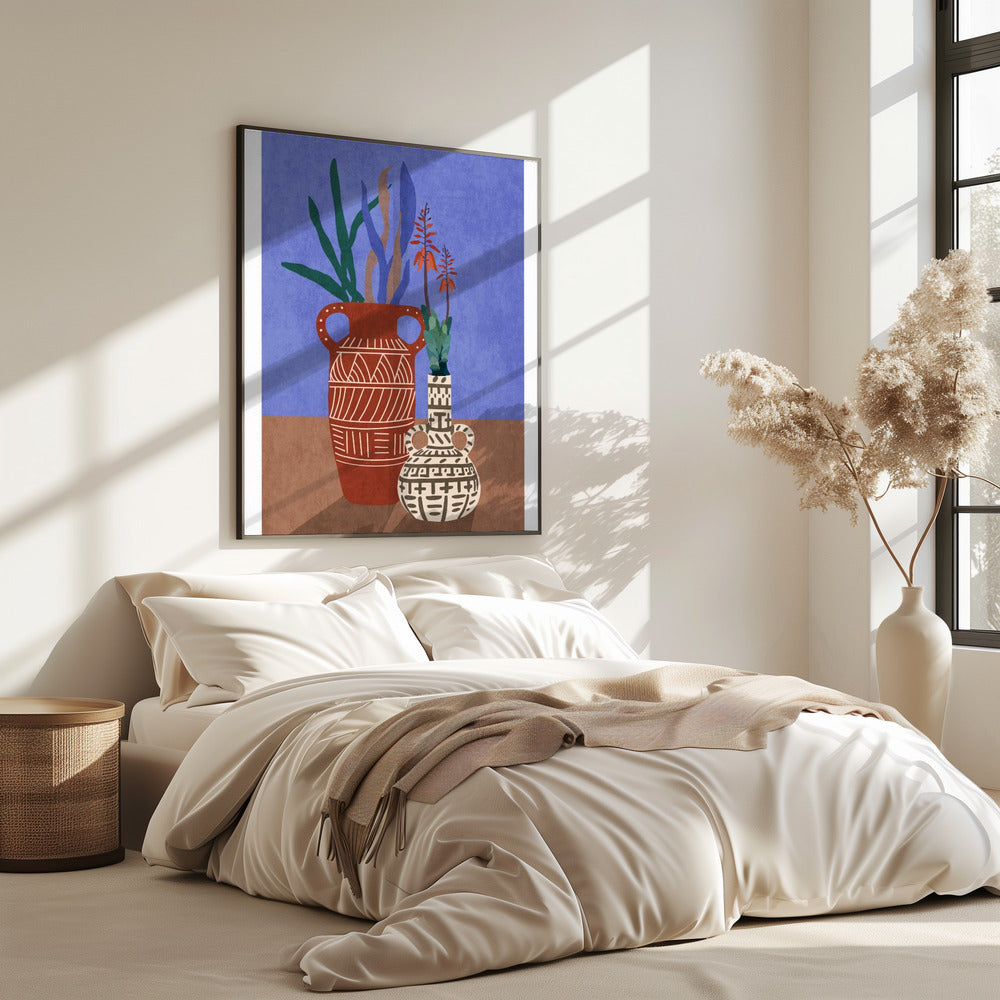 Flower Vase 3ratio 2x3 Print By Bohonewart | Poster