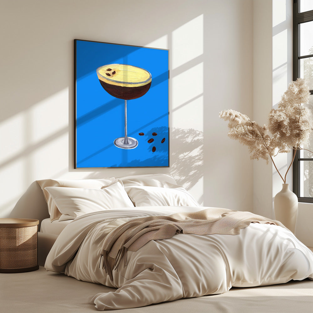 Espresso Martini Blue | Poster