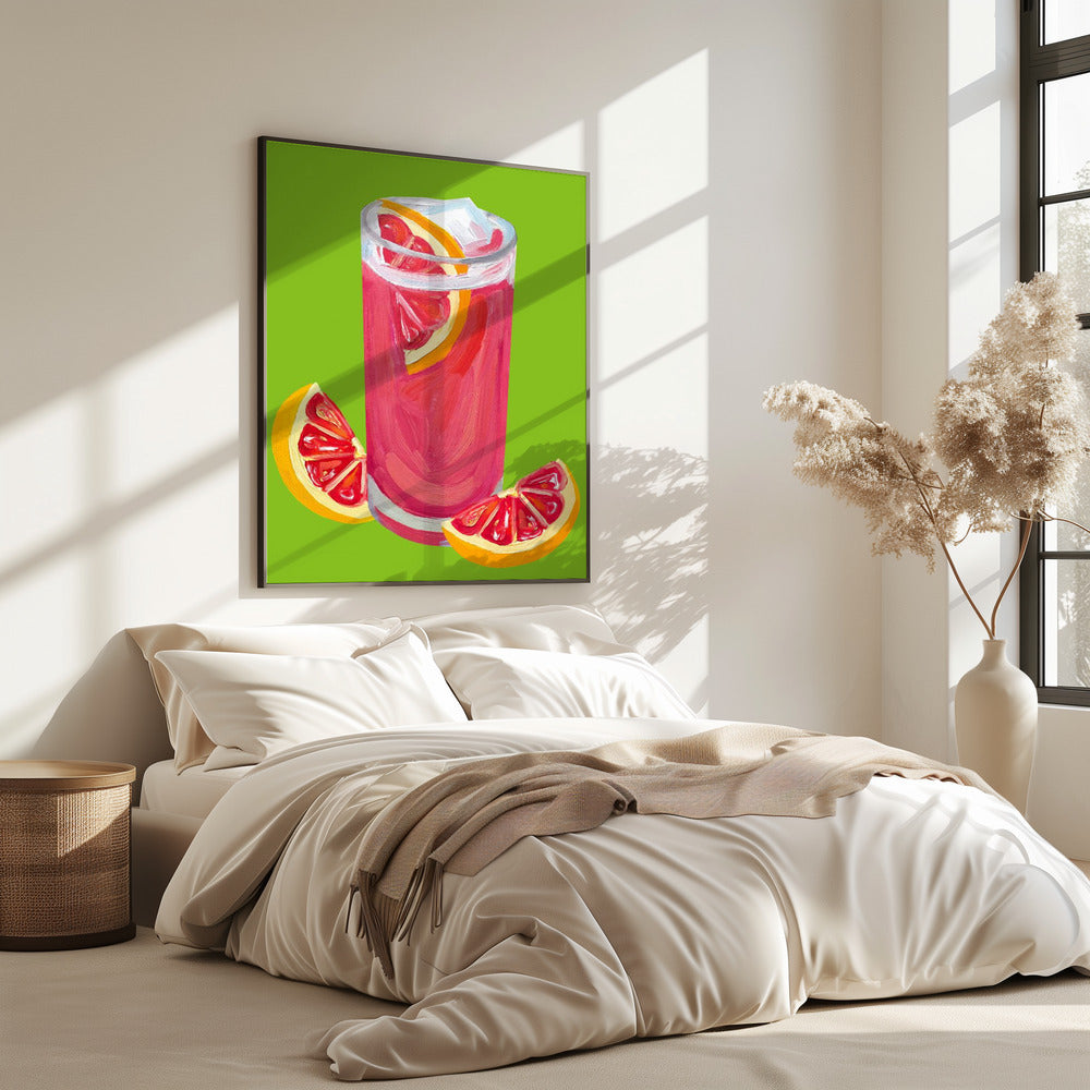 Grapefruit Paloma Pistachio | Poster