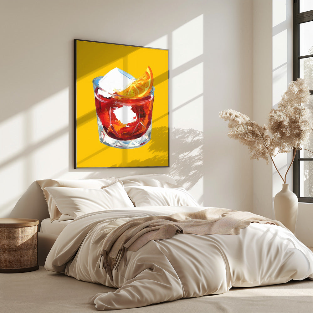 Negroni Sunshine Yellow | Poster