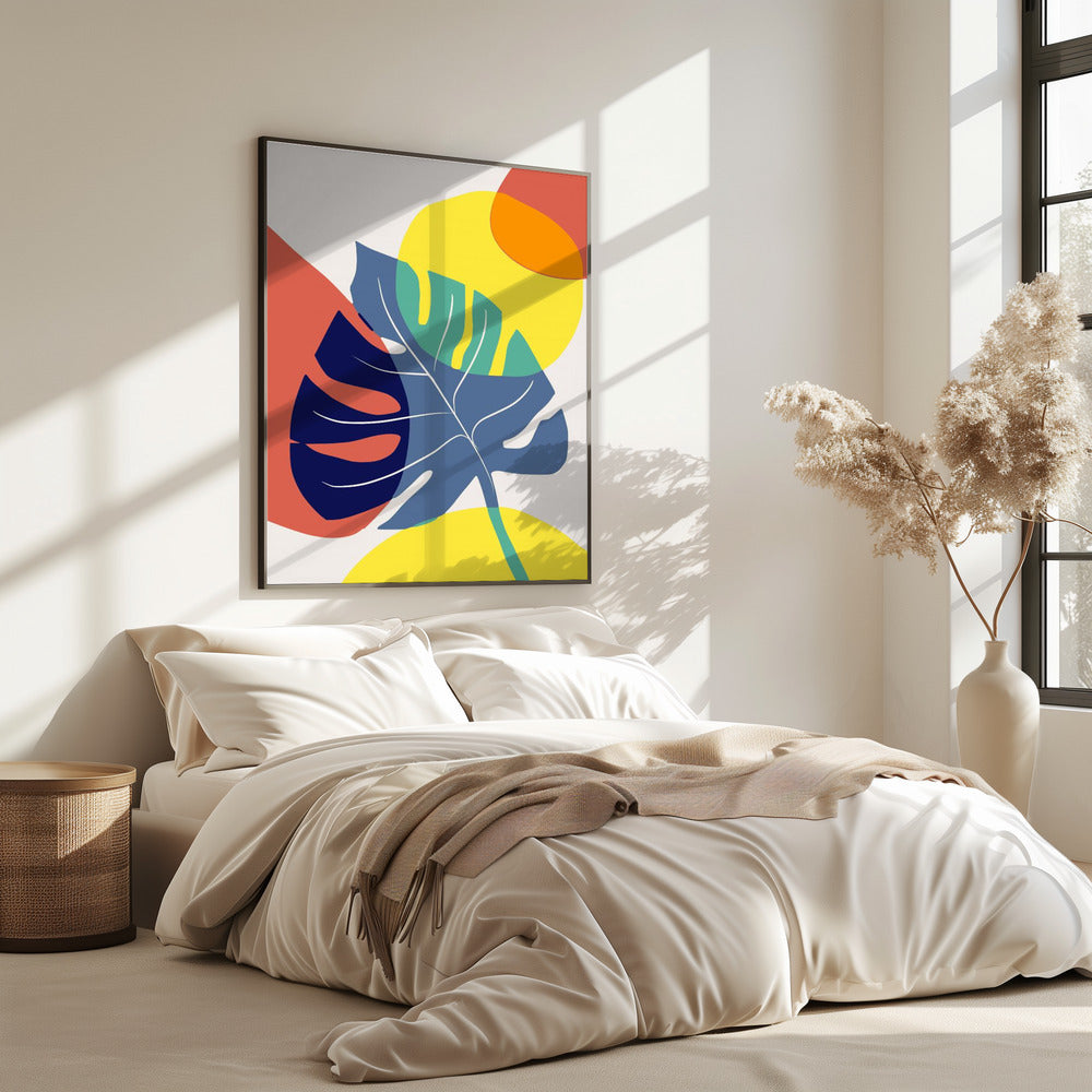 Vibrant Leaf Dance | Poster