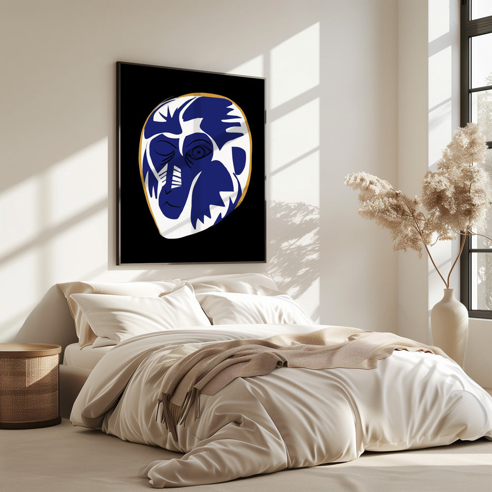 Abstract Mask Illusion | Poster