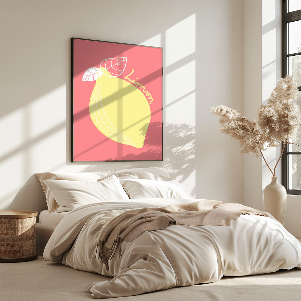 Yellow Citrus Charm | Poster