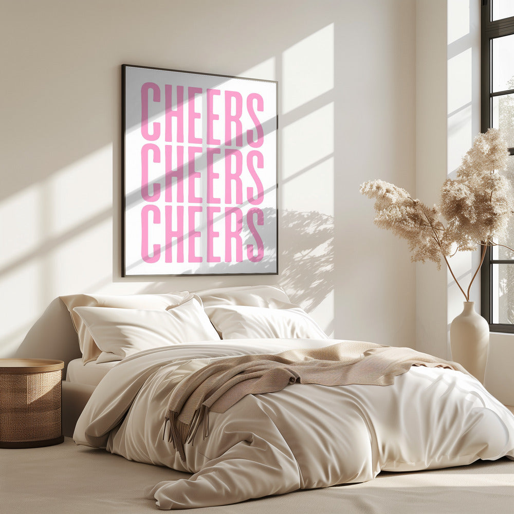 Triple Cheers Display | Poster