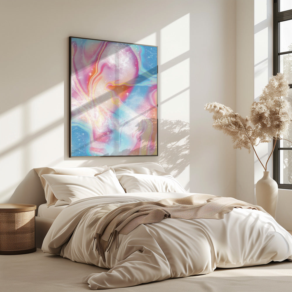 Vintage Pastel Space | Poster