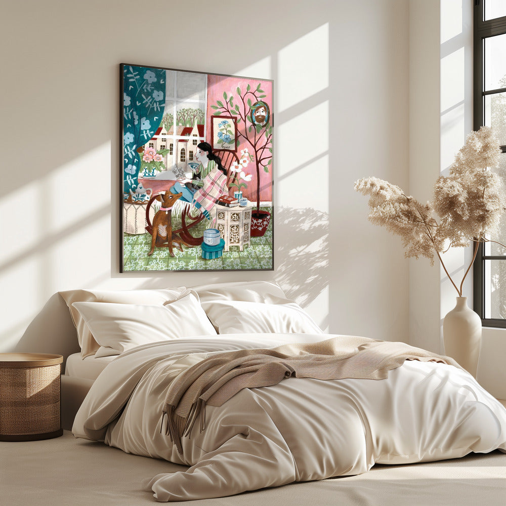 Love of reading | Poster