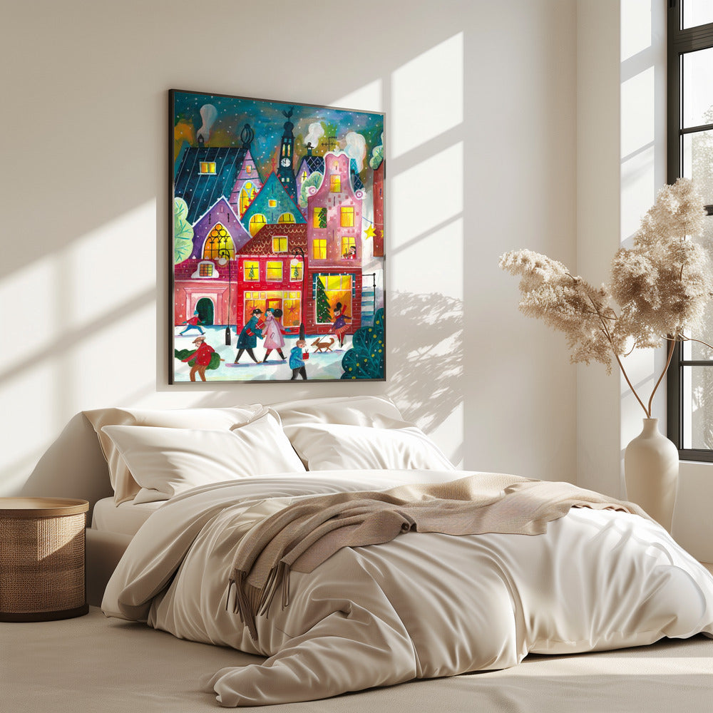 Christmas in Amsterdam | Poster