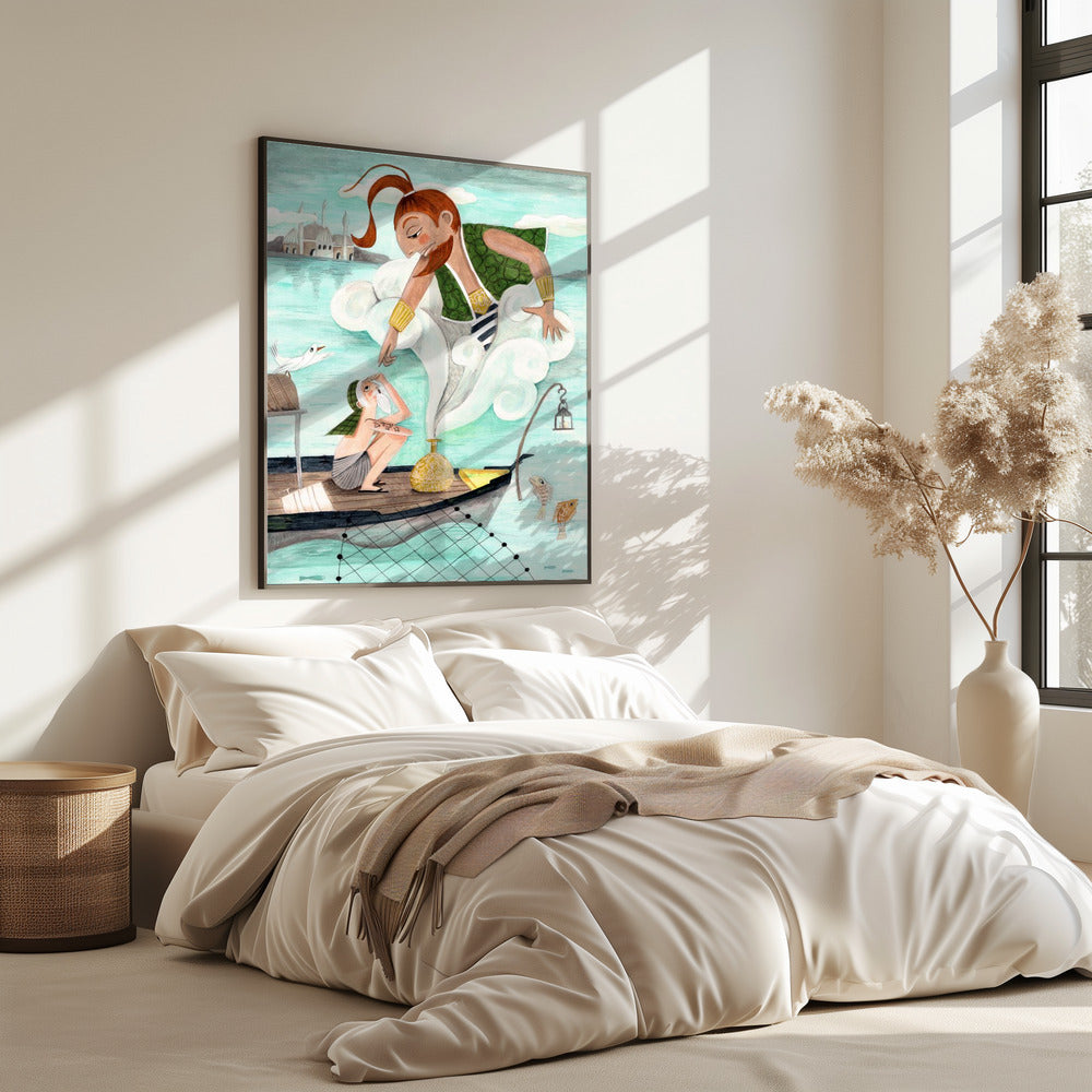 The Fisherman and the Jinni | Poster