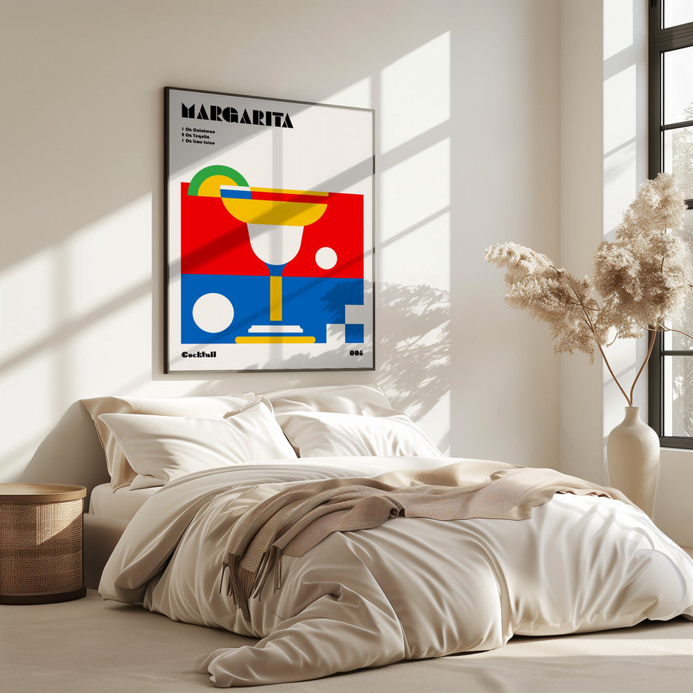 Margarita Bauhaus Cocktail | Poster