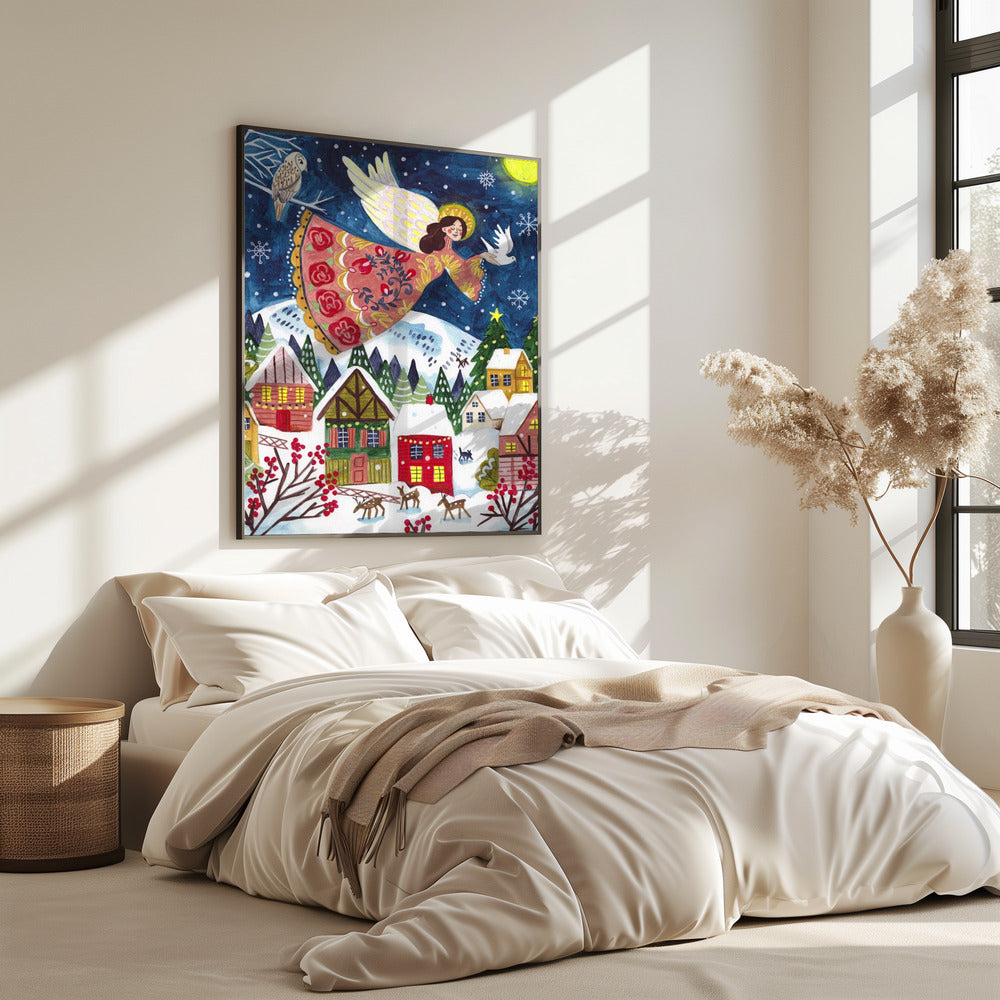 Angel of Peace Portrait | Poster