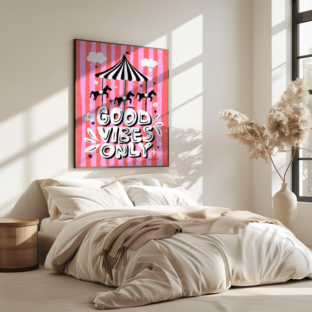 Carousel Good Vibes Only | Poster