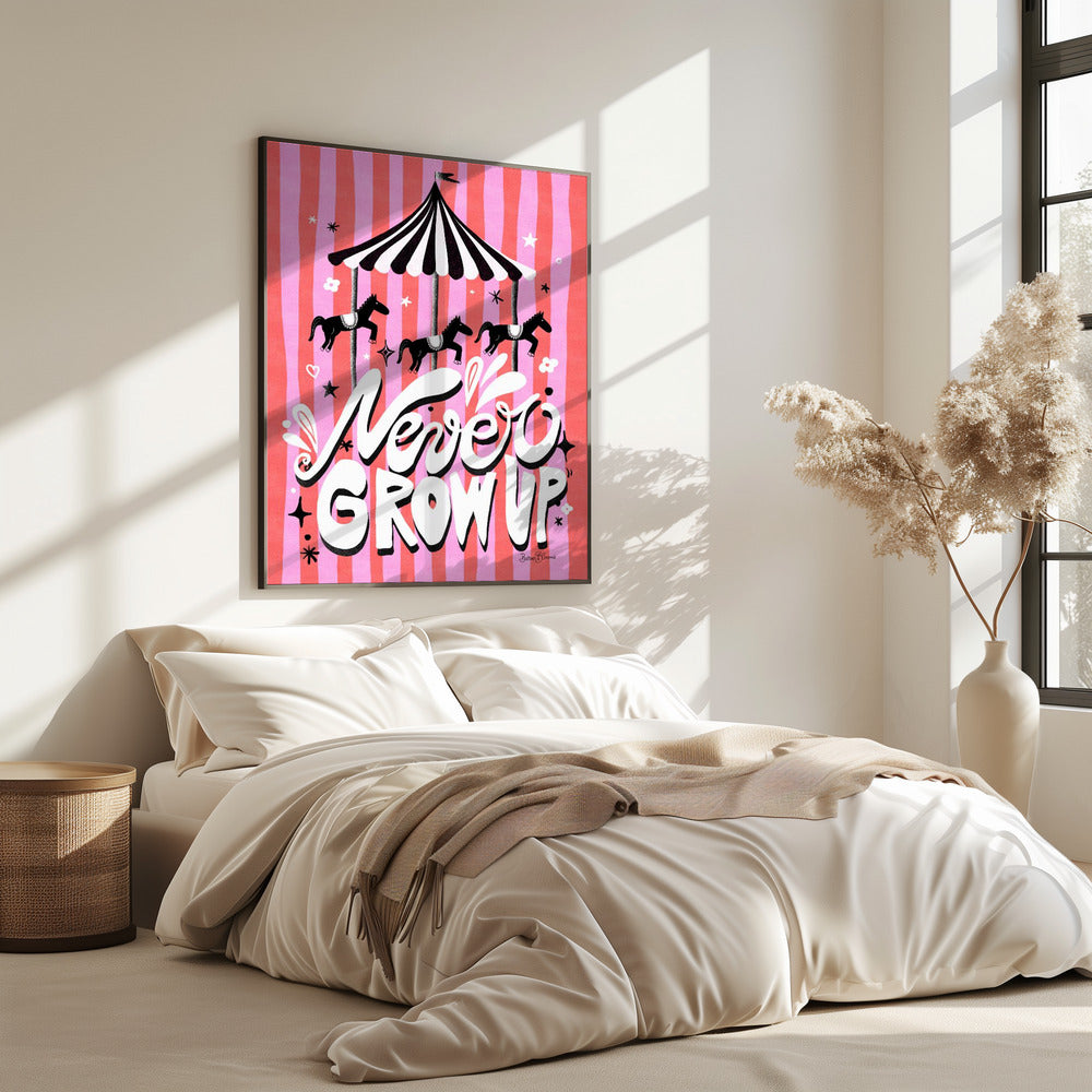 Carousel - Never Grow Up | Poster