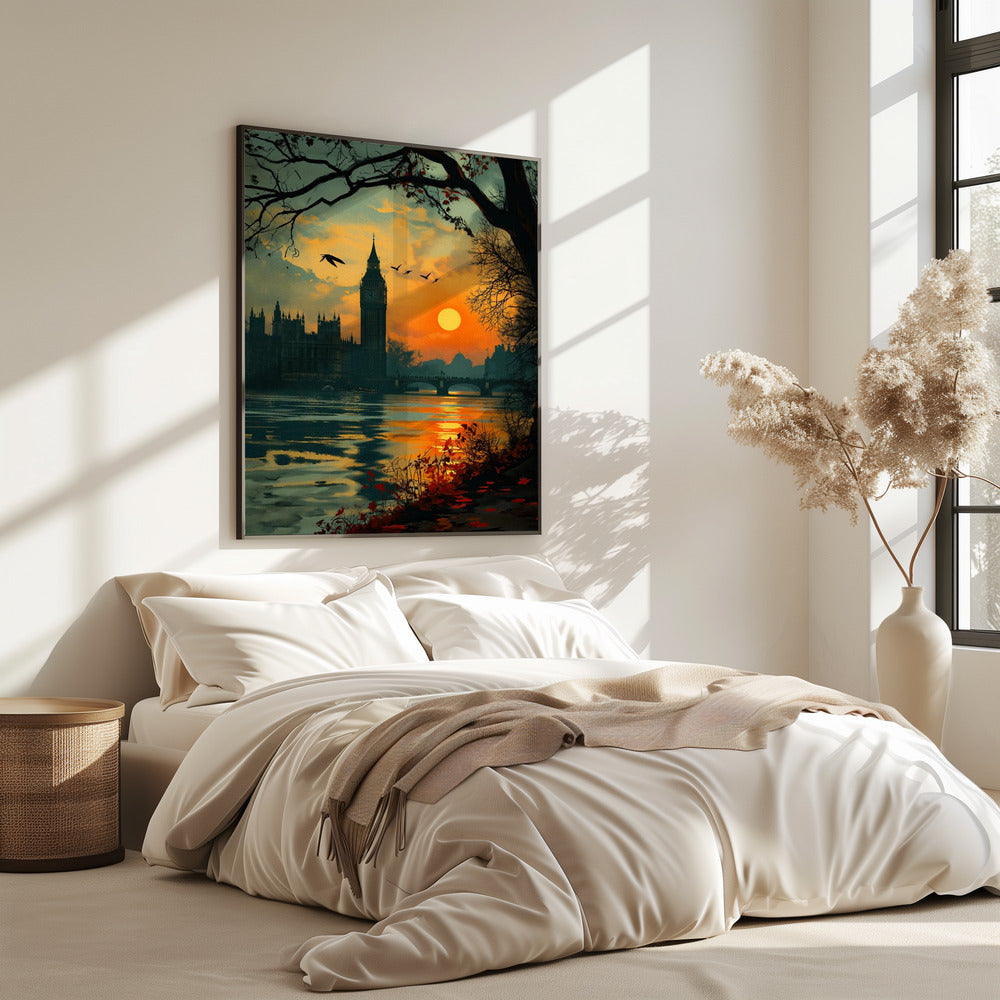 View from the Thames | Poster