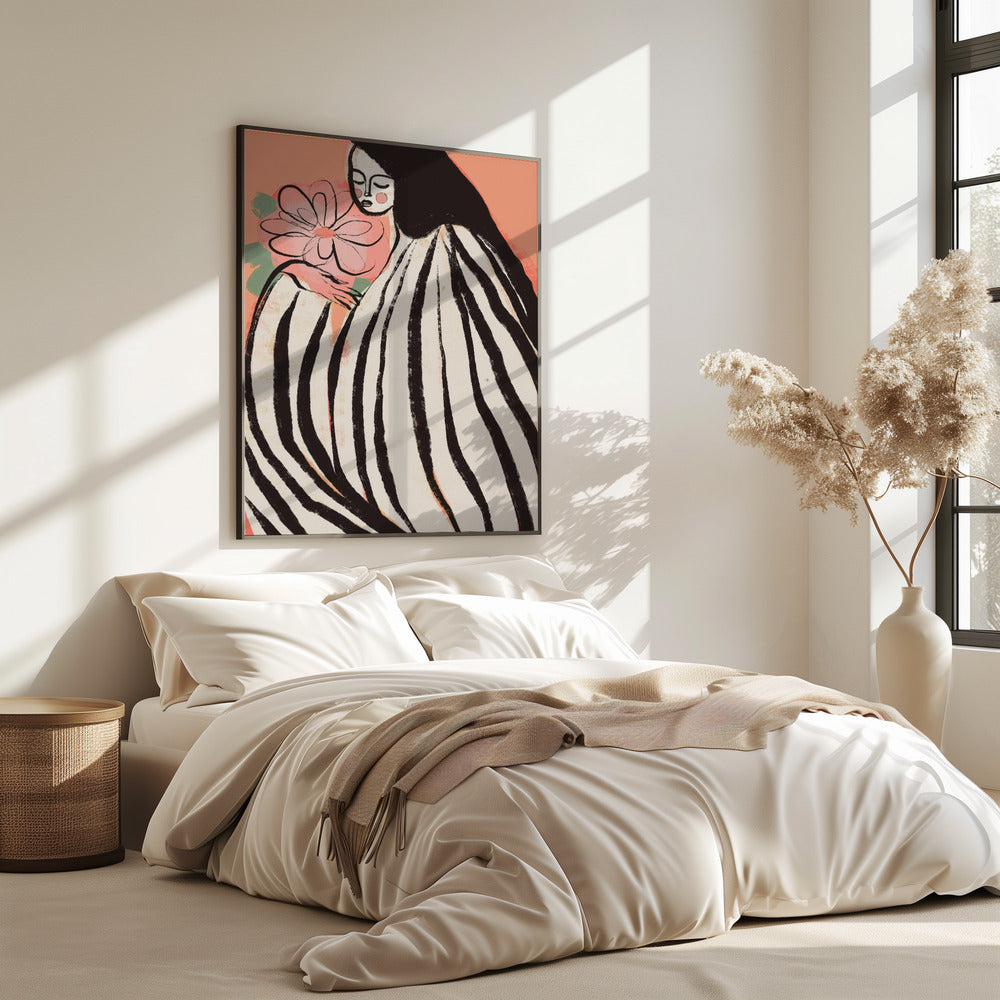 A Silent Moment (Peach) | Poster