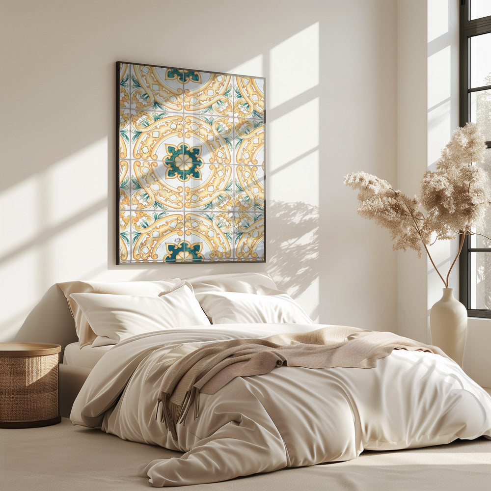 Capri Tiles | Poster