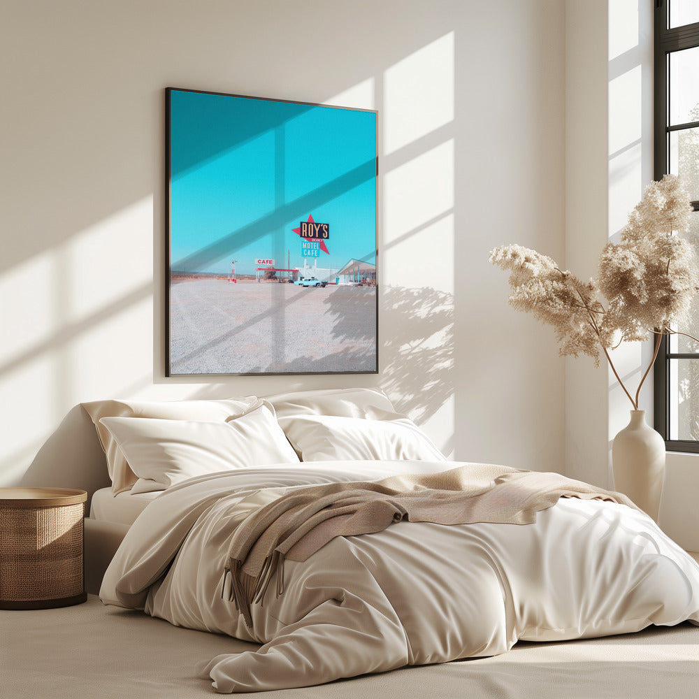 Roy&#039;s Motel Cafe Vintage Sign | Poster