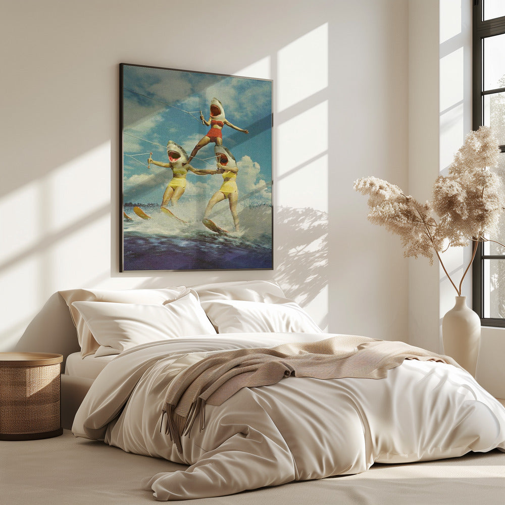 On Evil Beach - Shark Attack | Poster