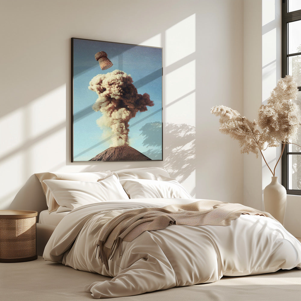 Volcanic Pop - Champagne Party | Poster