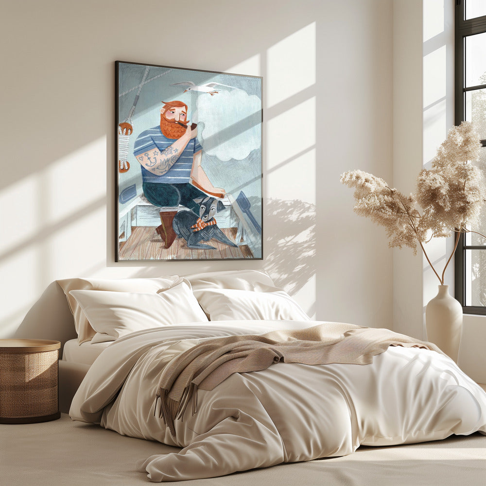 Skipper and Dog | Poster