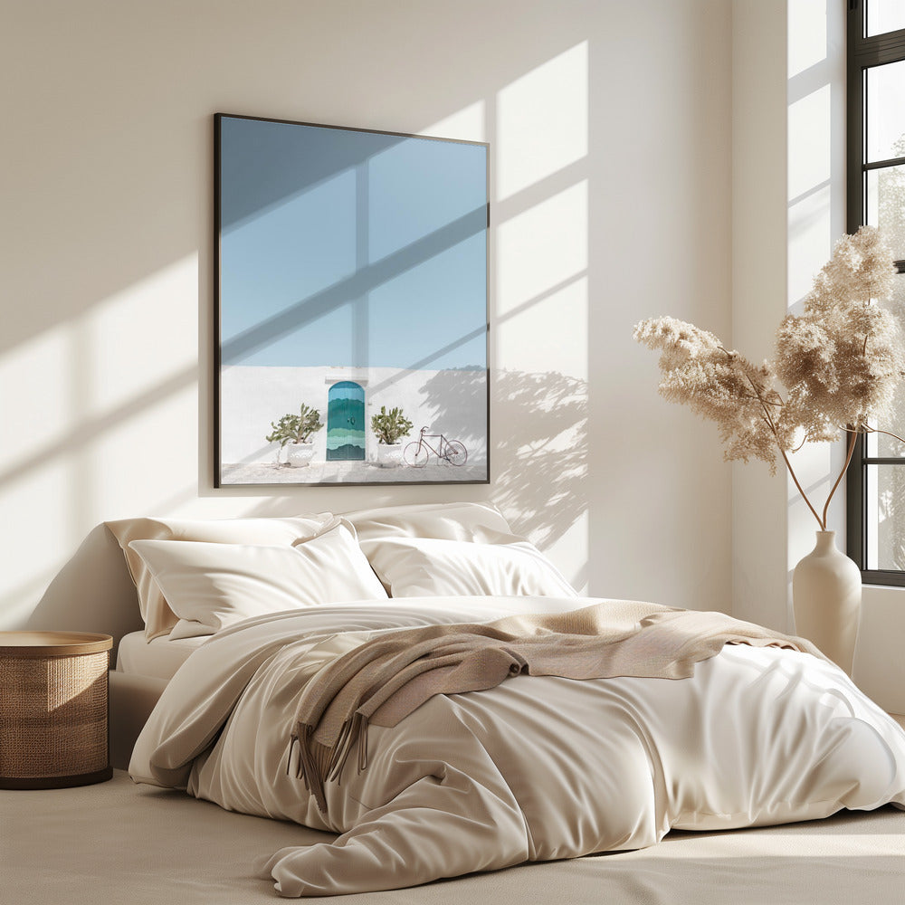 Ostuni blue door | Poster