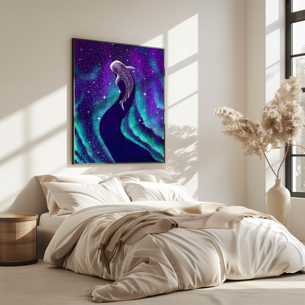 Star Eater In Northern Lights | Poster