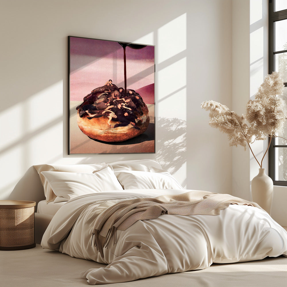 Surreal Decadent Donut | Poster