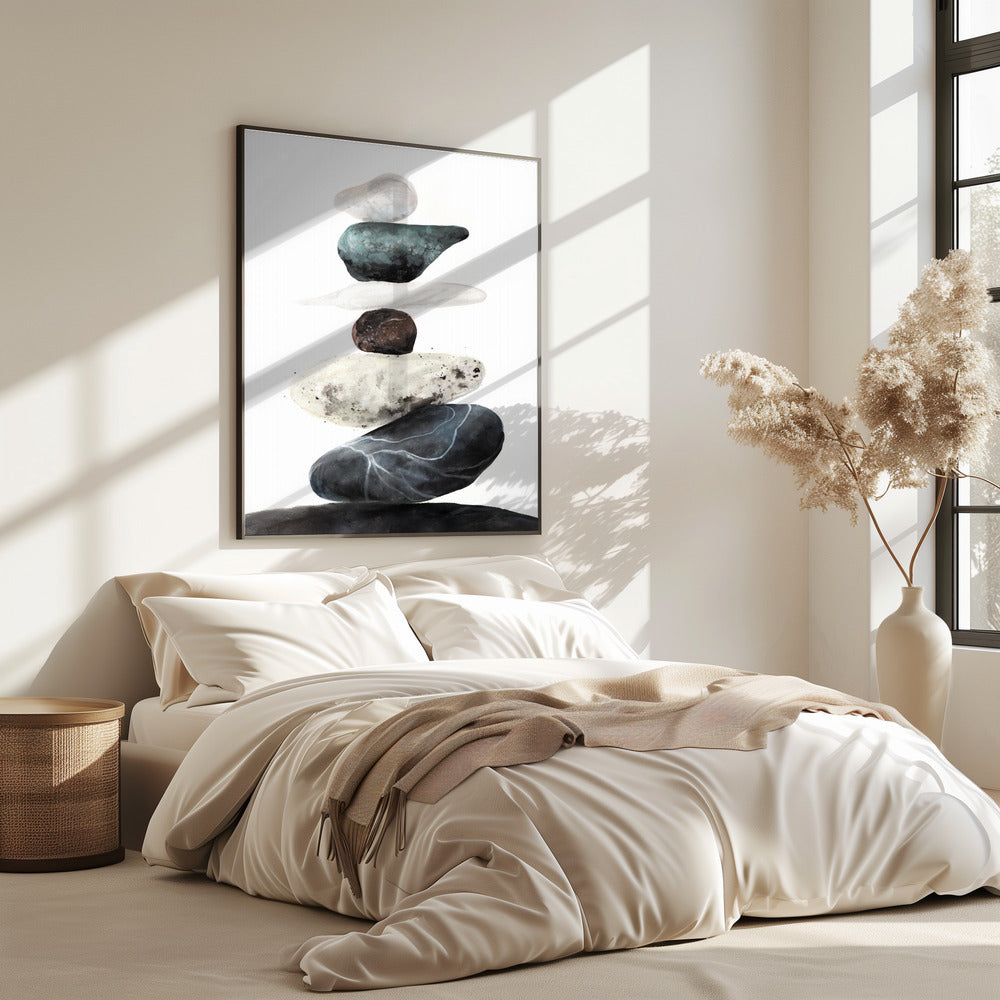 Stones from the beach | Poster