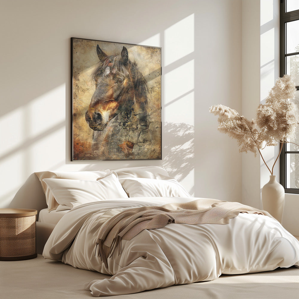 Horse Illustration 09 | Poster