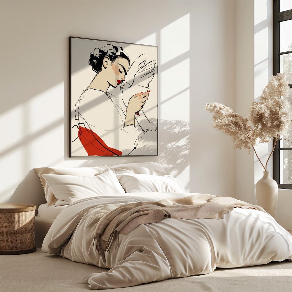 Dove Embrace | Poster