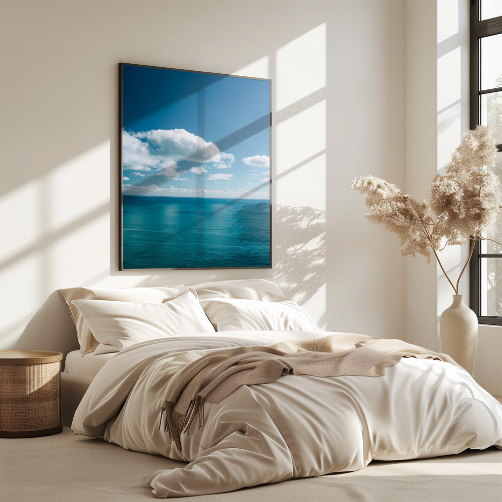 Amalfi Coast Ocean View V | Poster