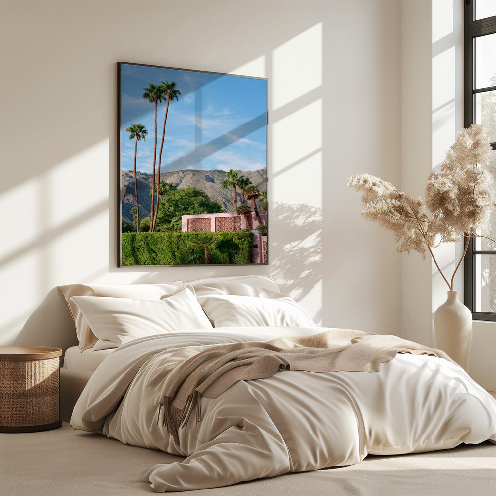 Palm Springs Pink House | Poster